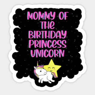 Mommy of The Birthday Girl Sticker